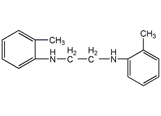 n,n'-二(鄰甲苯基)乙二胺結(jié)構(gòu)式